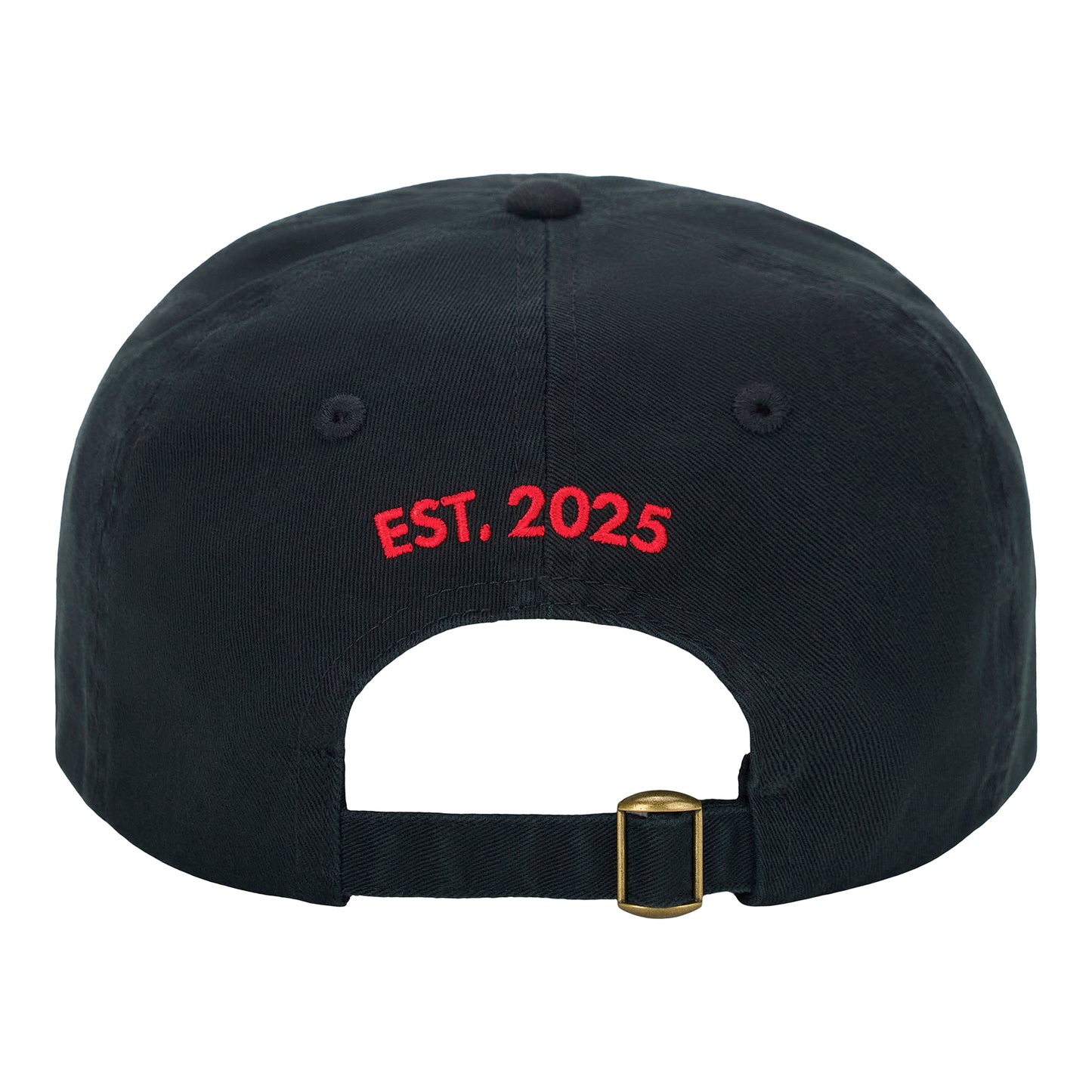 Chain Logo Dad Cap in Black