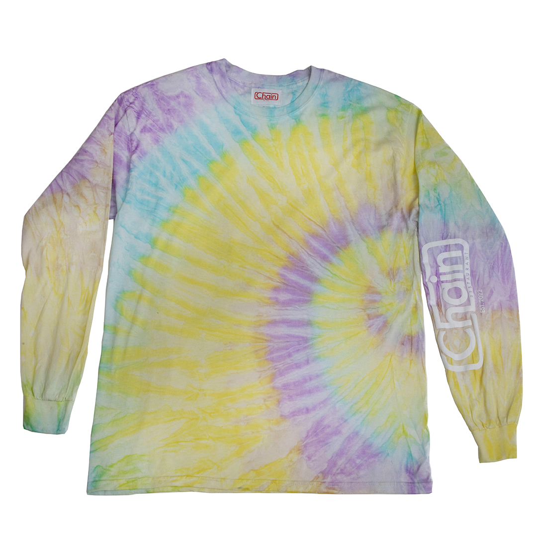 Chain x Taco Bell Tie Dye Long Sleeve
