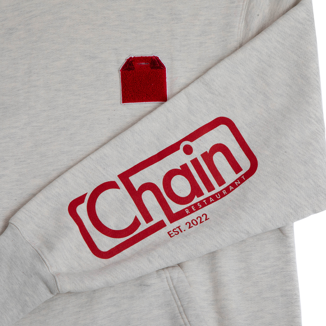 Redbox Heart Patch Hoodie - Oversized