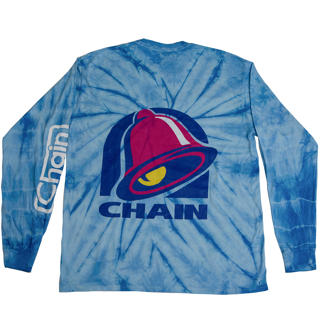 Chain x Taco Bell Tie Dye Long Sleeve