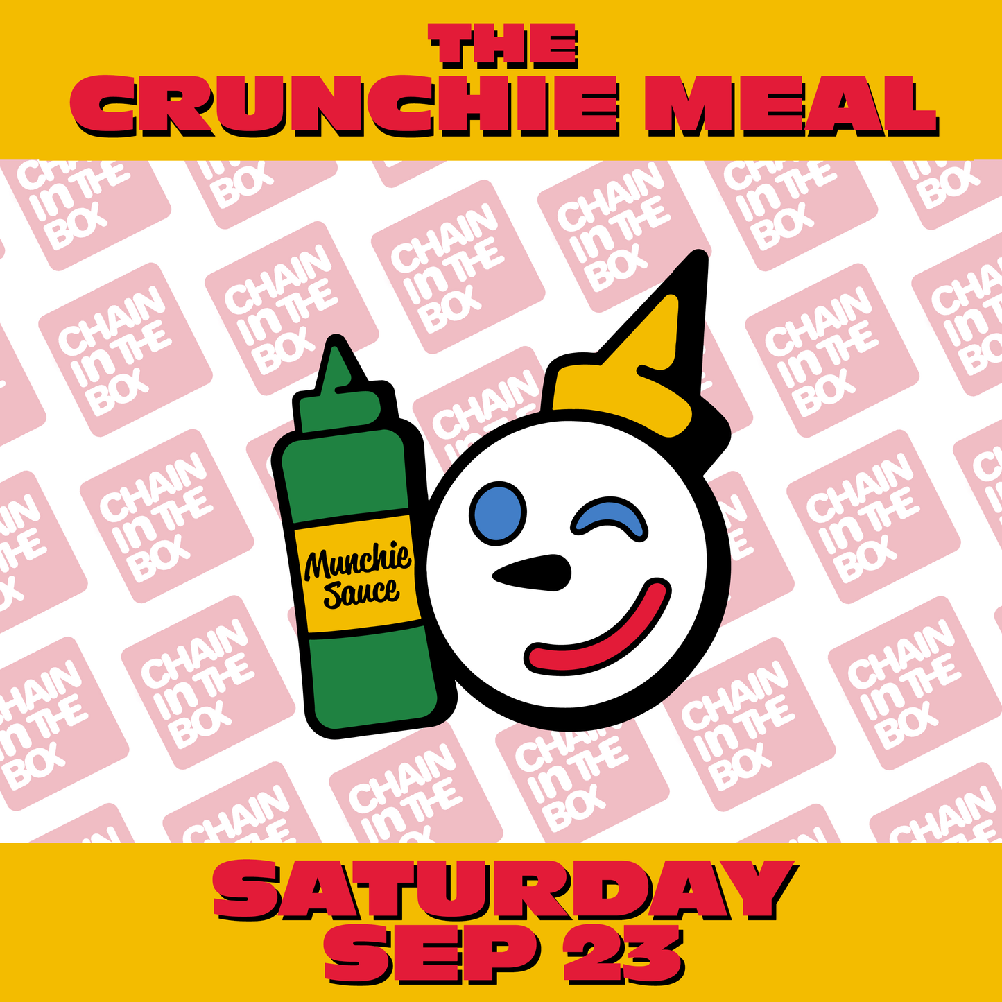 Crunchie Meal - Saturday 9/23