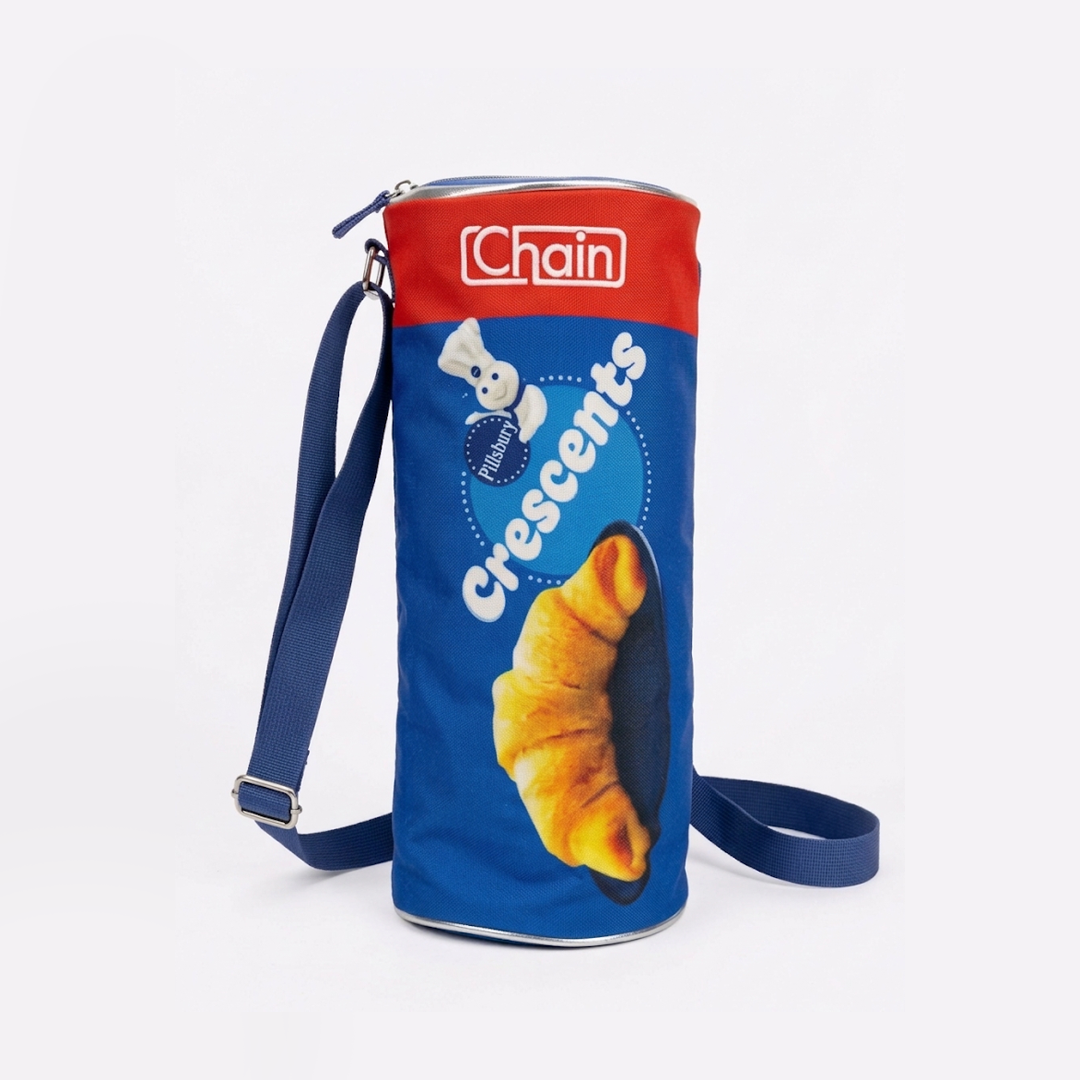 Chain x Pillsbury Crescent Roll Canister Bag