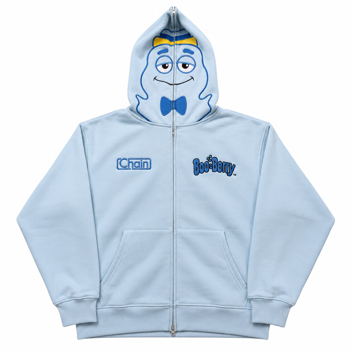 Chain x Monster Cereals Boo Berry Full Zip Sweatshirt