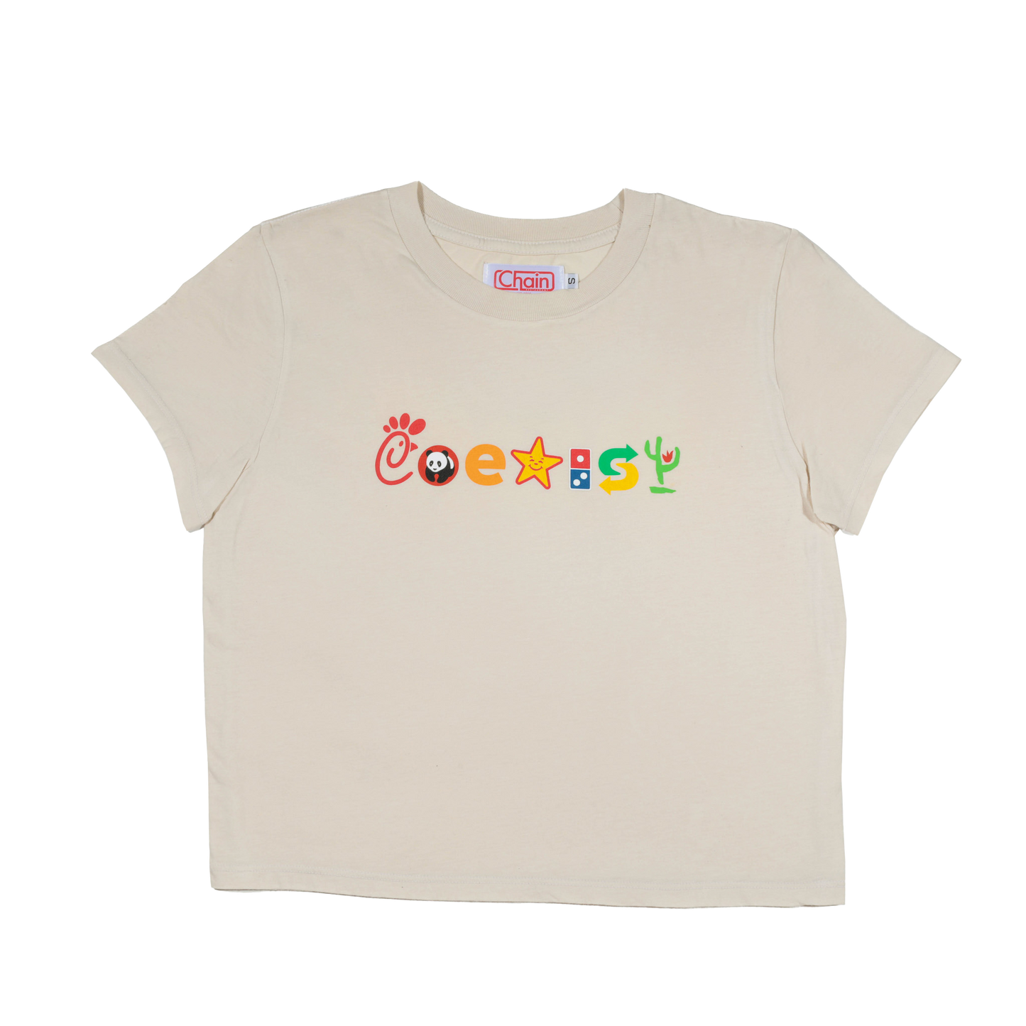 Coexist Cropped Tee