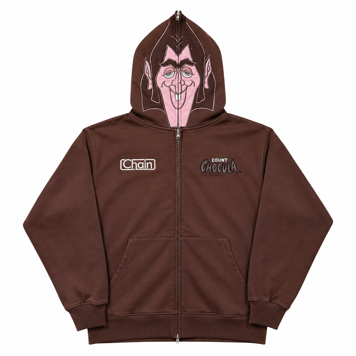 Chain x Monster Cereals Count Chocula Berry Full Zip Sweatshirt