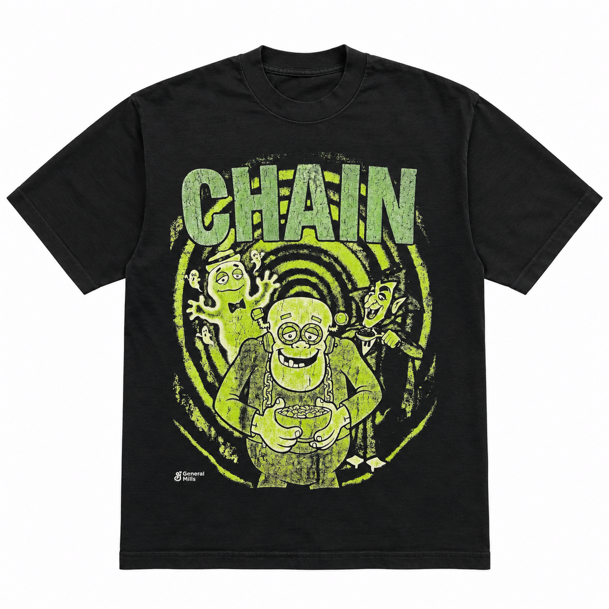 Chain x Monster Cereal Glow In The Dark Tee