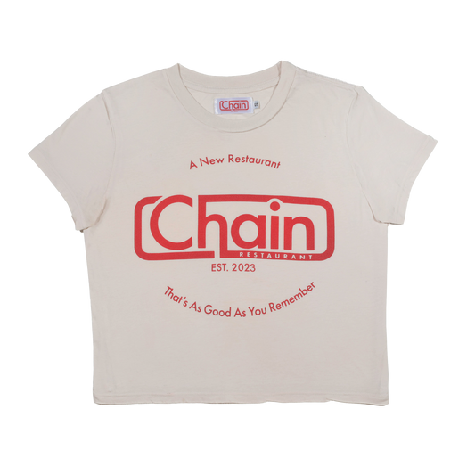 Slogan Cropped Tee