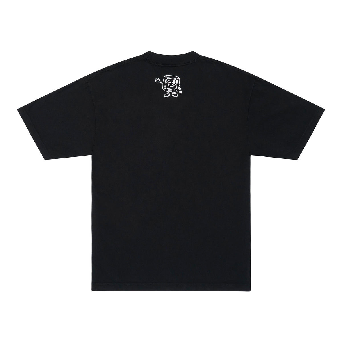 Chain Slogan Classic Tee in Black
