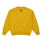 Chain Slogan Classic Crewneck in Dijon