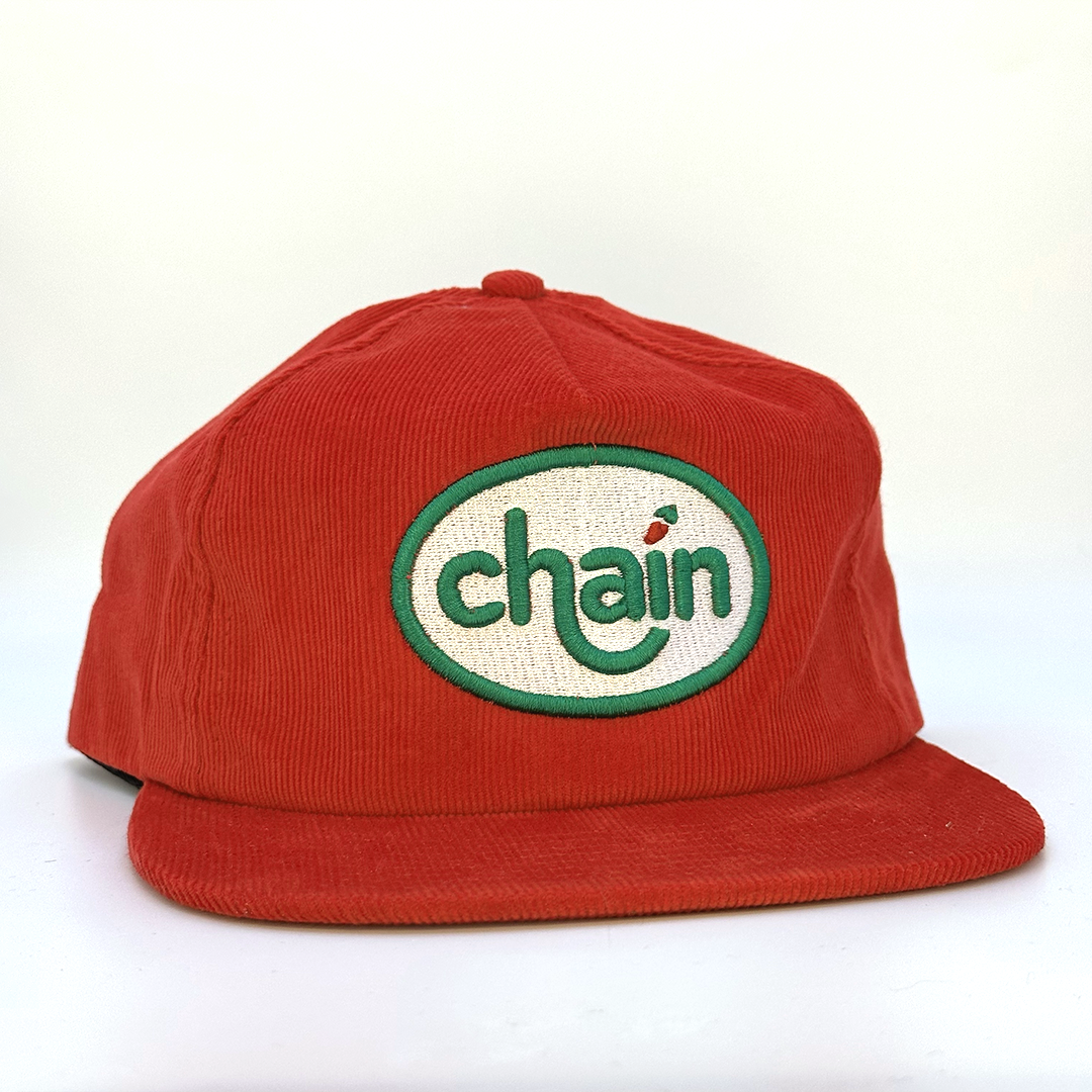 Chain x Chili's Corduroy Embroider Hat