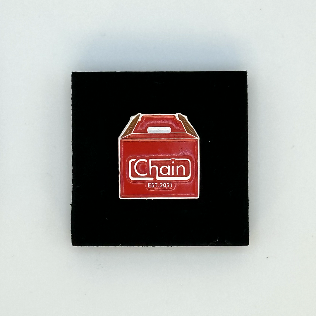 Enamel Take-out Box Pin